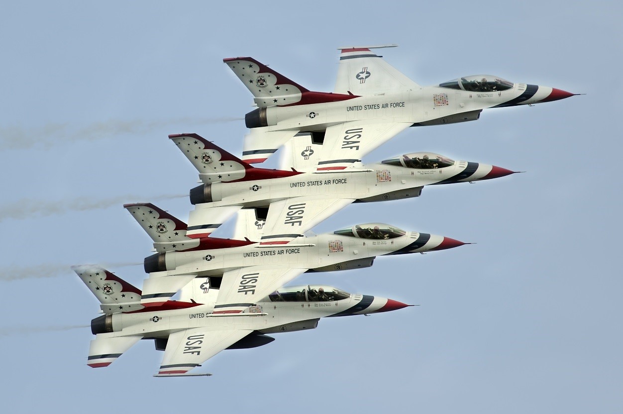 Los Angeles County Air Show ft. U.S. Air Force Thunderbirds Jet Demonstration Team