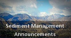 Sediment Management Announcement