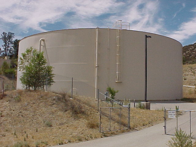 Photo 5-5. Effluent Storage Tank 