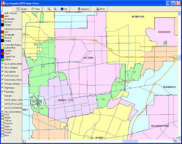 LA County KITS Map View