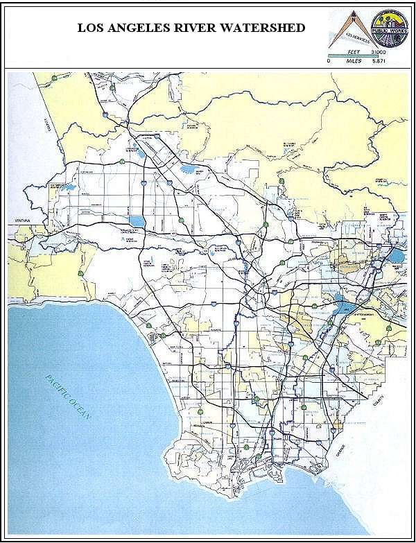 Los Angeles River watershed