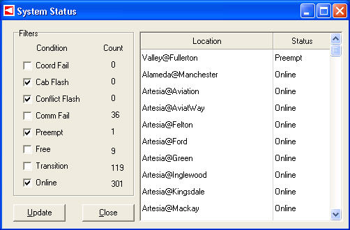 System Status Image