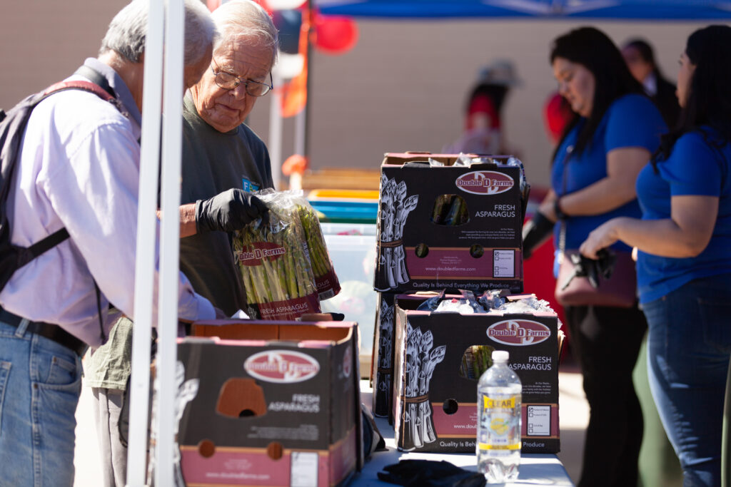 People in Basset Park in La Puente on October 4, 20219