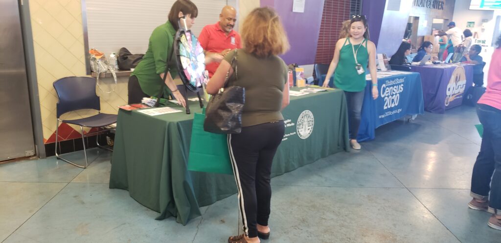 Picture of people attending "MEND- Meet Each Need with Dignity" in Pacoima