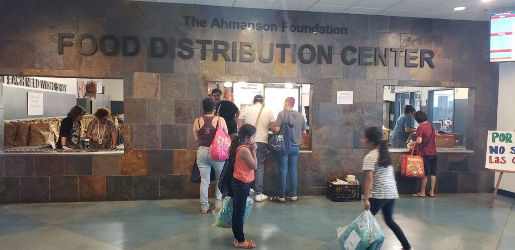 Picture of people attending "MEND- Meet Each Need with Dignity" in Pacoima