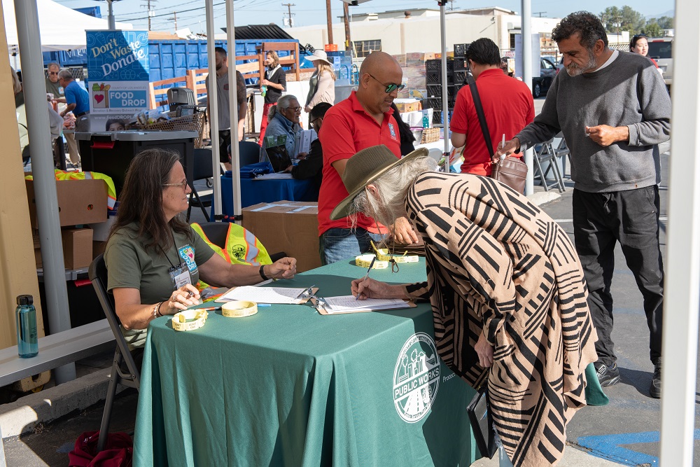 Image of  "Interfaith Food Center" in Santa Fe Springs on March 29, 2019