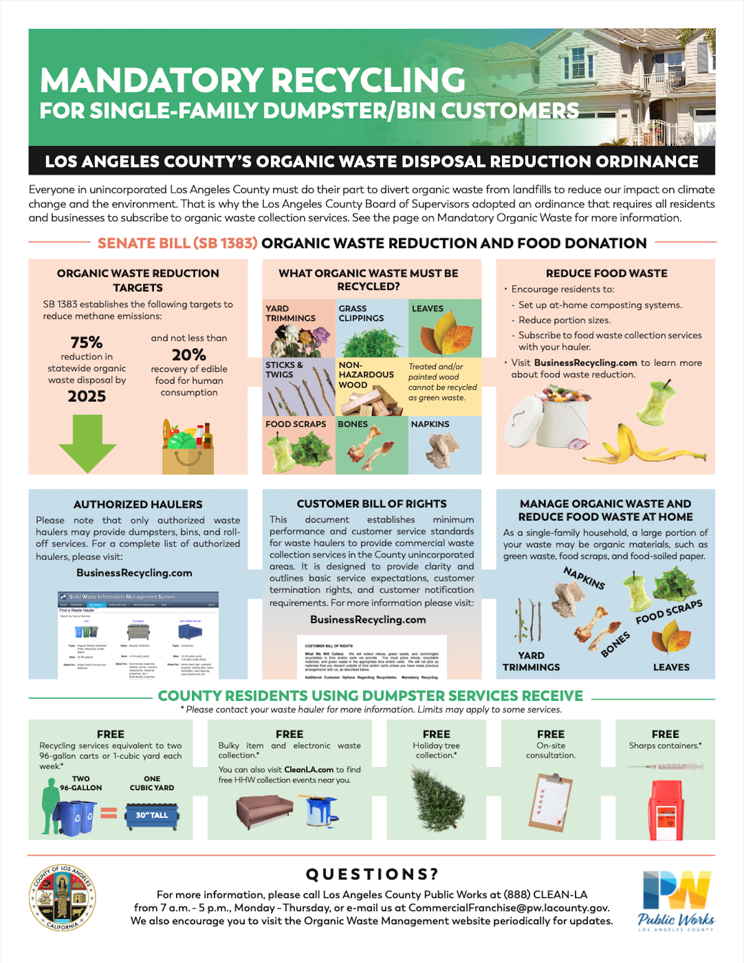 Single Family Homes - Oakland Recycles