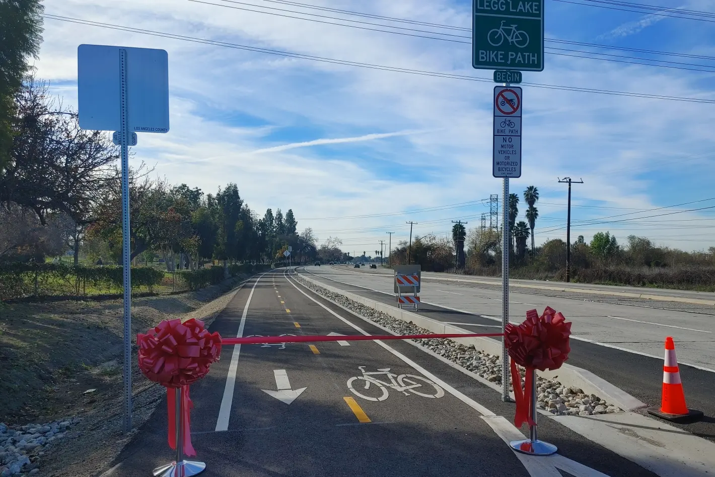 Separate Bicycle Lane